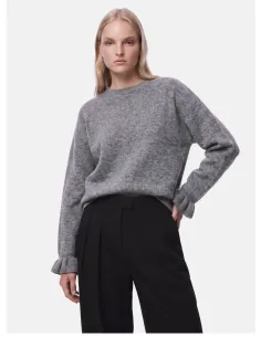 PCSALLY LS FRILL CUFF KNIT NOOS 2