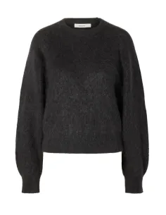 SLWMIRA LS KNIT SHORT O-NECK NOOS 2