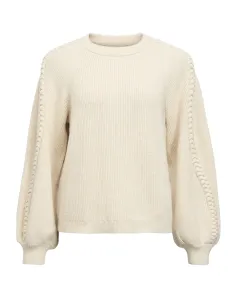 OBJHANNAH L/S RE KNIT PULLOVER 2