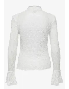 JDYLALA L/S HIGH NECK LACE TOP 2
