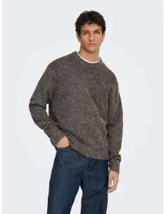 ONSHALE LS RLX CREW KNIT NOOS