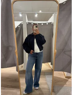 JDYMEGAN L/S BOMBER SHACKET