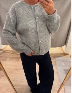JDYLUMI LIFE L/S BUTTON CARDIGAN