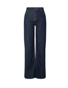 PCSILKE MW WIDE JEANS DB NOOS 2
