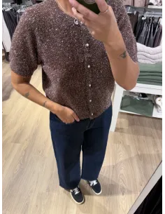 JDYNADINE GLITTER CARDIGAN