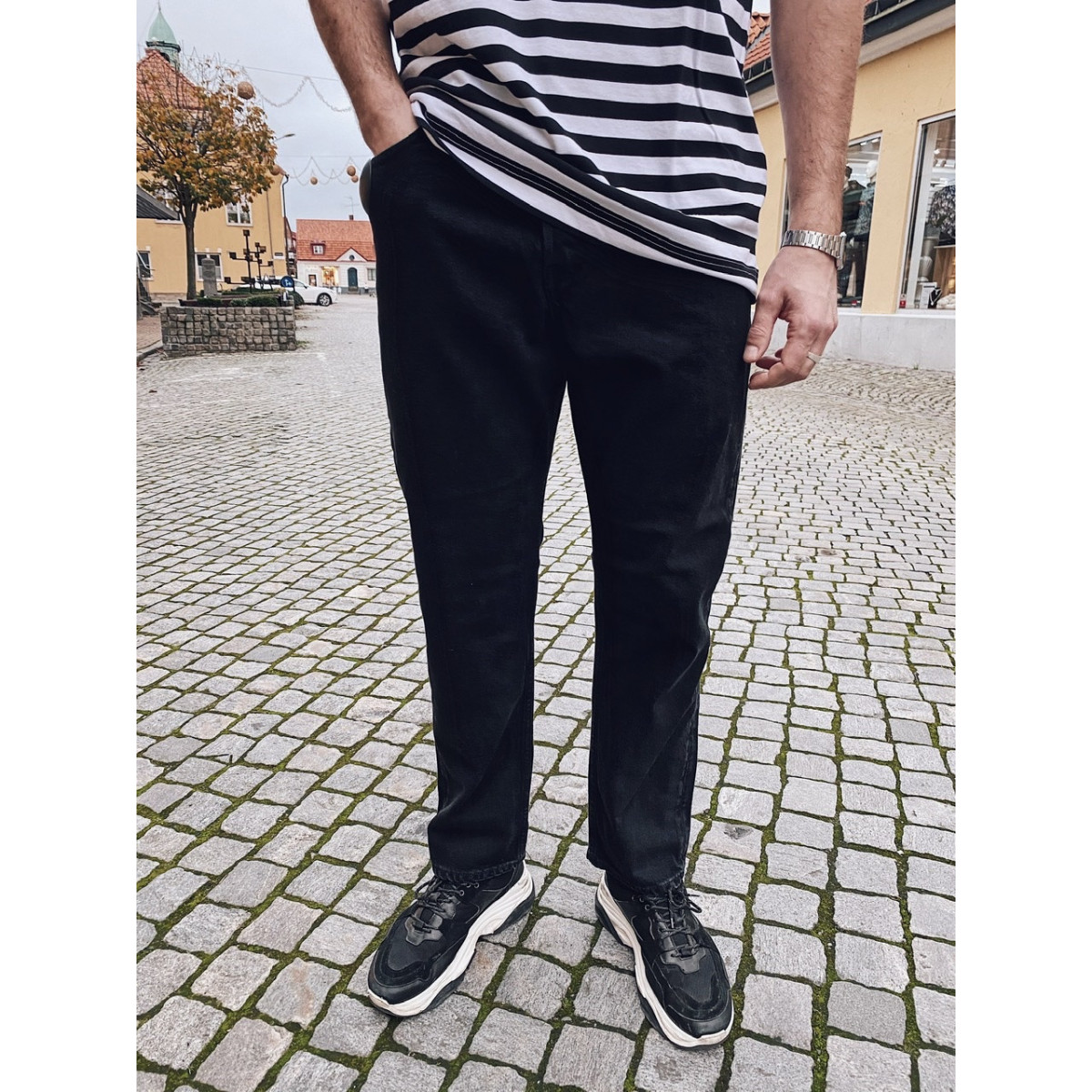 JJICHRIS BLACK DENIM NOOS