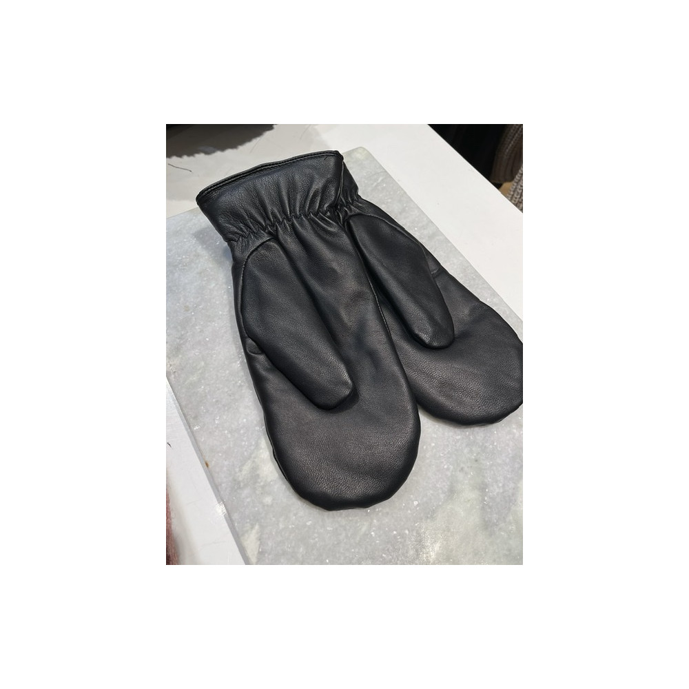 PCNELLIE LEATHER MITTENS