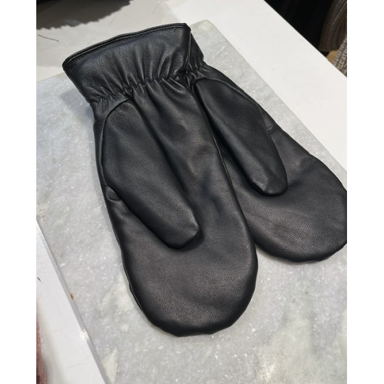PCNELLIE LEATHER MITTENS