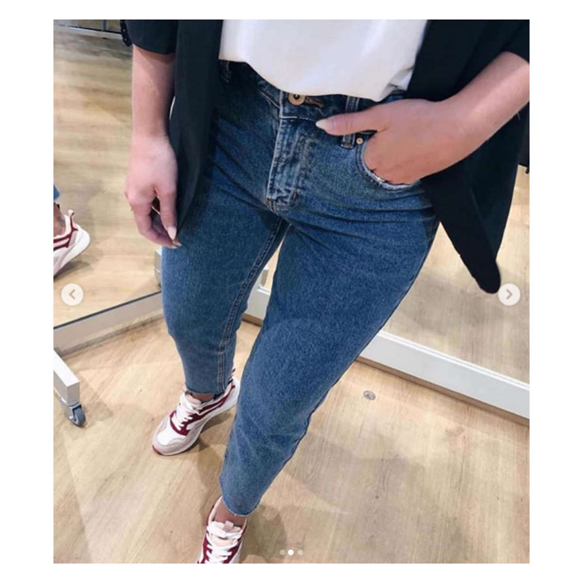 ONLEMILY LIFE ANCLE HW RAW JEANS NOOS