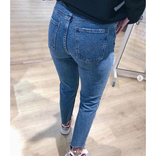 ONLEMILY LIFE ANCLE HW RAW JEANS NOOS